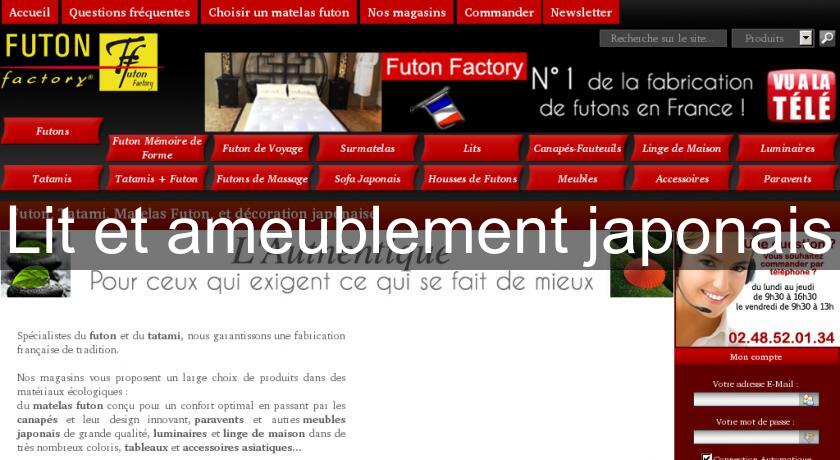 Lit et ameublement japonais Lit et ameublement japonais