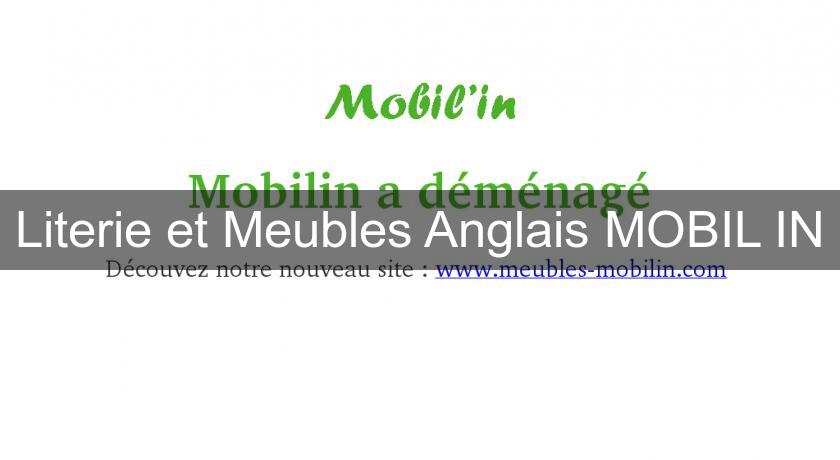 Literie et Meubles Anglais MOBIL'IN Literie et Meubles Anglais MOBIL'IN