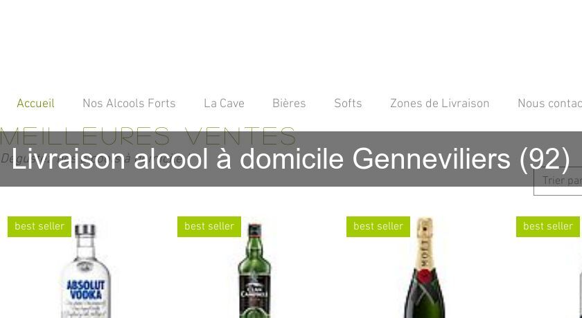 Livraison alcool à domicile Genneviliers (92) Livraison alcool à domicile Genneviliers (92)