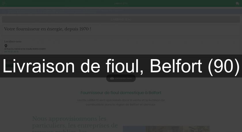 Livraison de fioul, Belfort (90) Livraison de fioul, Belfort (90)