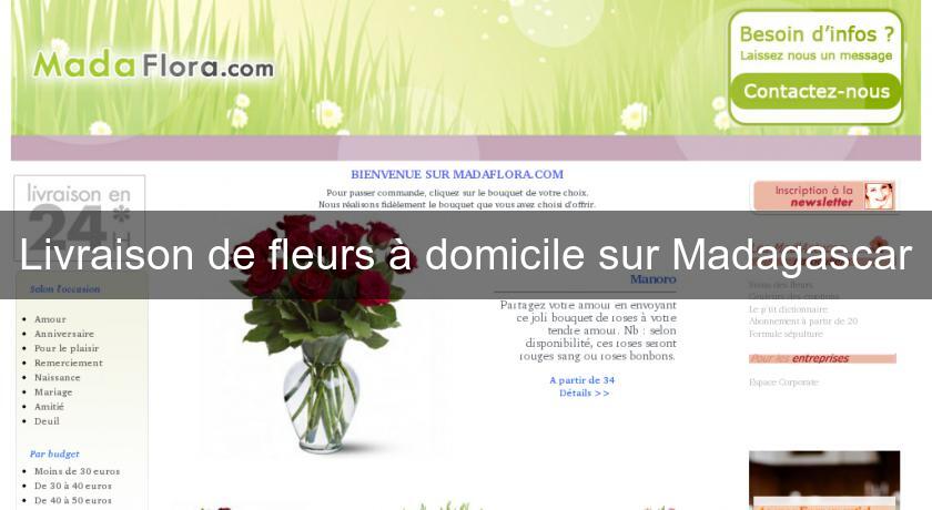 Livraison de fleurs à domicile sur Madagascar Livraison de fleurs à domicile sur Madagascar
