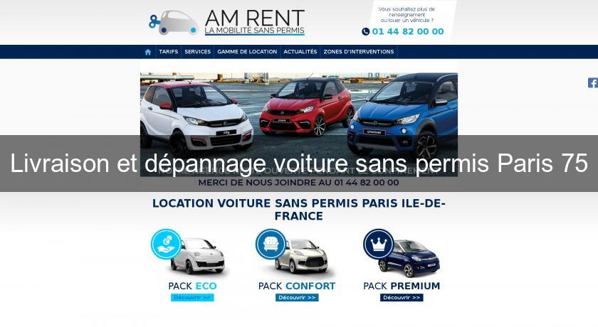 Livraison et dépannage voiture sans permis Paris 75 Livraison et dépannage voiture sans permis Paris 75