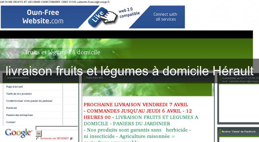 livraison fruits et légumes à domicile Hérault livraison fruits et légumes à domicile Hérault