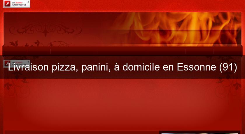 Livraison pizza, panini, à domicile en Essonne (91) Livraison pizza, panini, à domicile en Essonne (91)