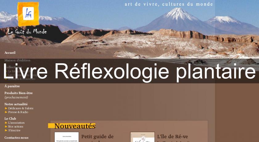 Livre Réflexologie plantaire