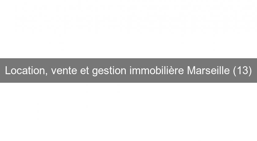 Location, vente et gestion immobilière Marseille (13) Location, vente et gestion immobilière Marseille (13)
