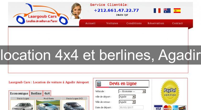 location 4x4 et berlines, Agadir location 4x4 et berlines, Agadir