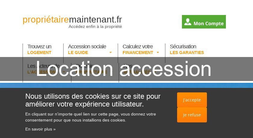 Location accession Location accession