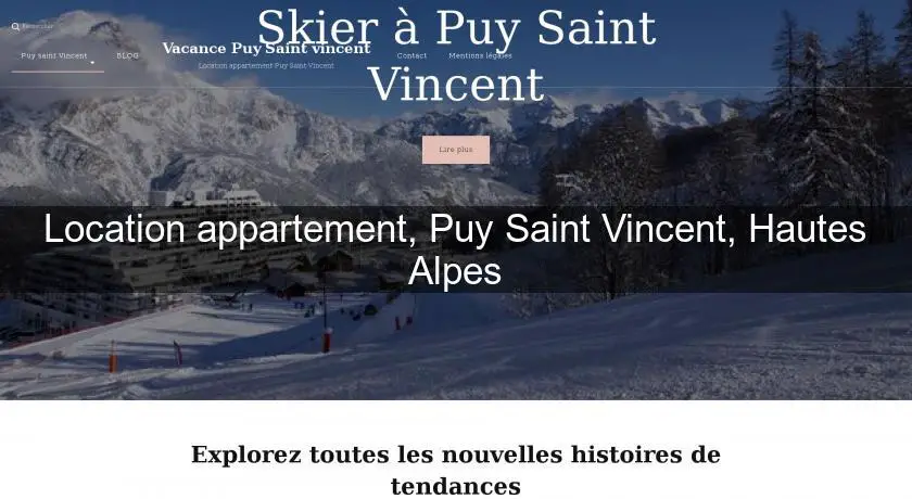 Location appartement, Puy Saint Vincent, Hautes Alpes