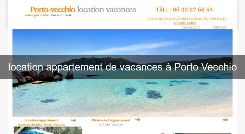 location appartement de vacances à Porto Vecchio location appartement de vacances à Porto Vecchio