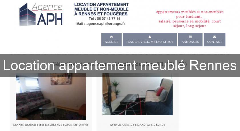 Location appartement meublé Rennes Location appartement meublé Rennes