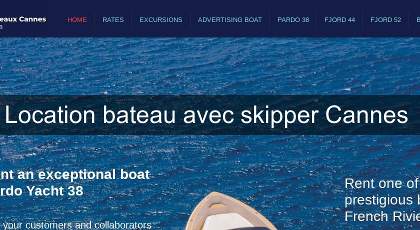 Location bateau avec skipper Cannes Location bateau avec skipper Cannes