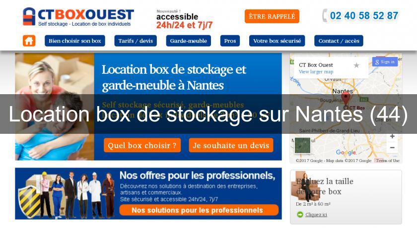 Location box de stockage sur Nantes (44) Location box de stockage sur Nantes (44)
