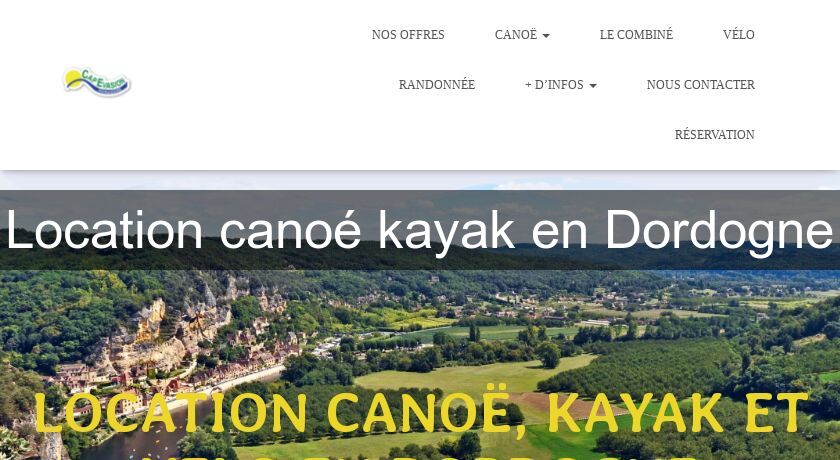 Location canoé kayak en Dordogne Location canoé kayak en Dordogne