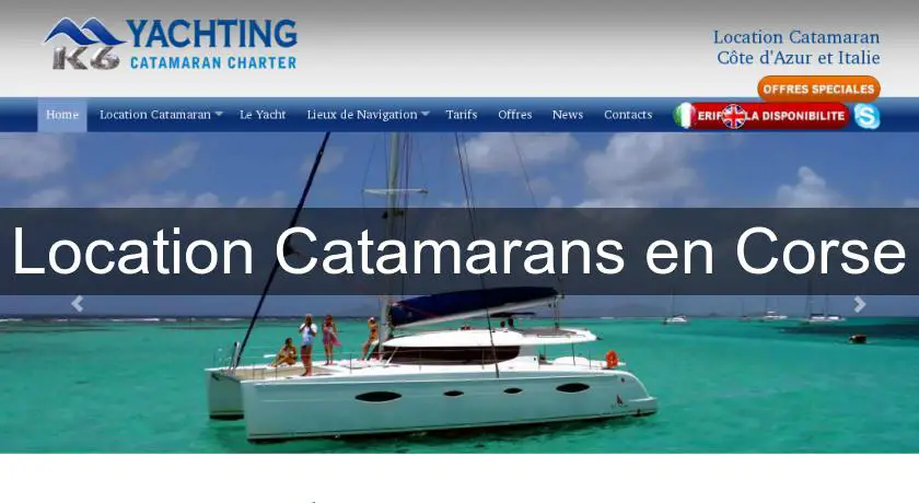 Location Catamarans en Corse
