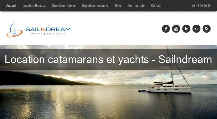 Location catamarans et yachts - Sailndream