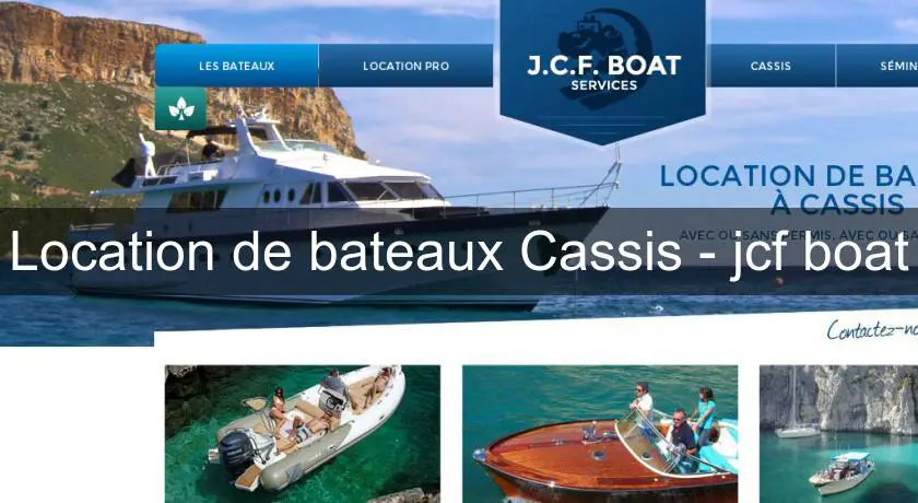 Location de bateaux Cassis - jcf boat