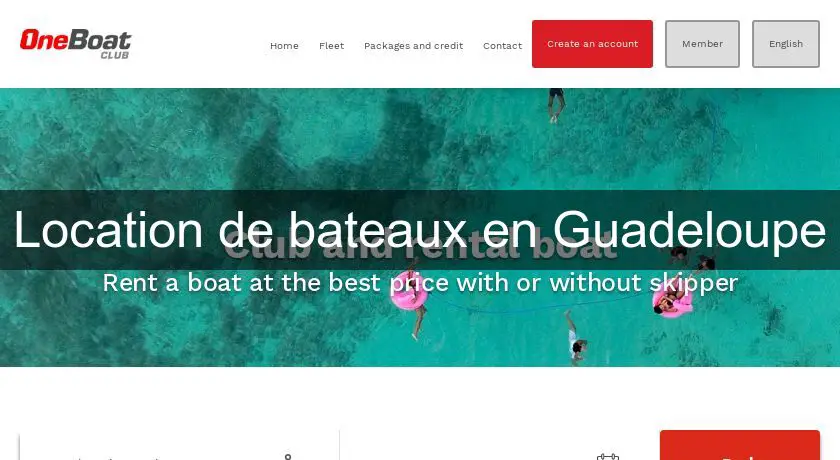 Location de bateaux en Guadeloupe