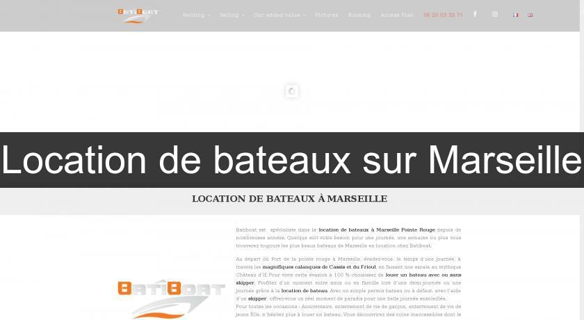 Location de bateaux sur Marseille Location de bateaux sur Marseille