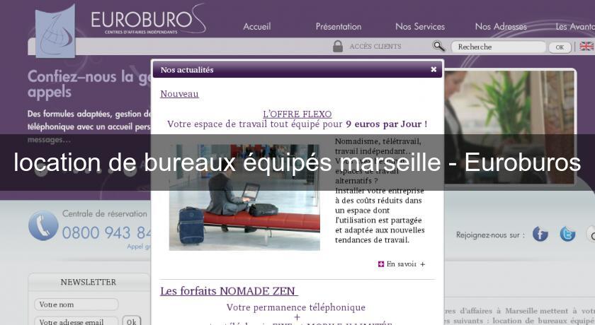 location de bureaux équipés marseille - Euroburos location de bureaux équipés marseille - Euroburos