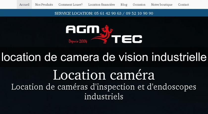 location de camera de vision industrielle