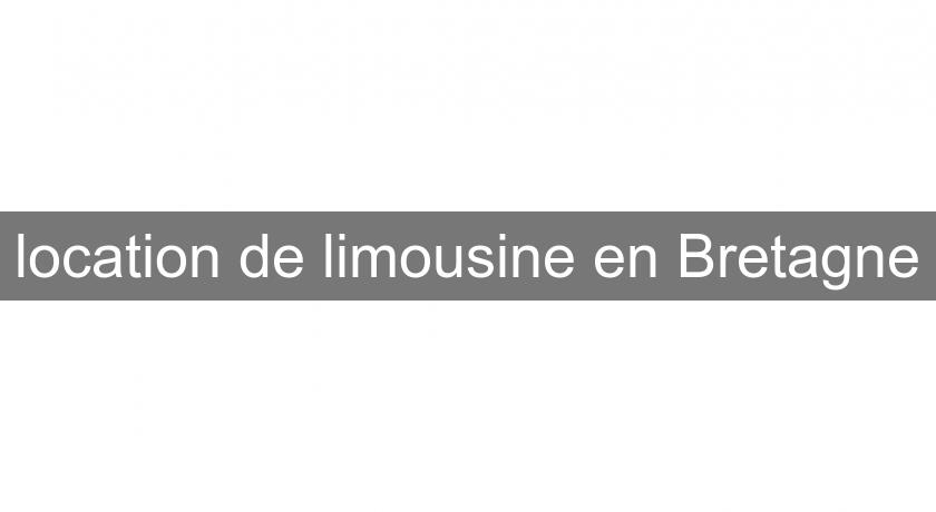 location de limousine en Bretagne location de limousine en Bretagne