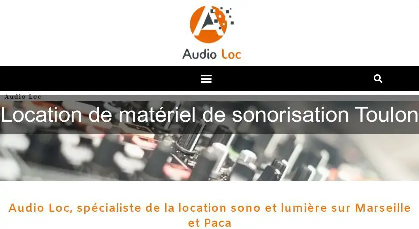 Location de matériel de sonorisation Toulon