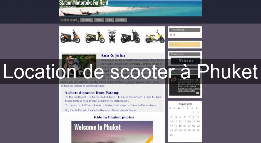 Location de scooter à Phuket