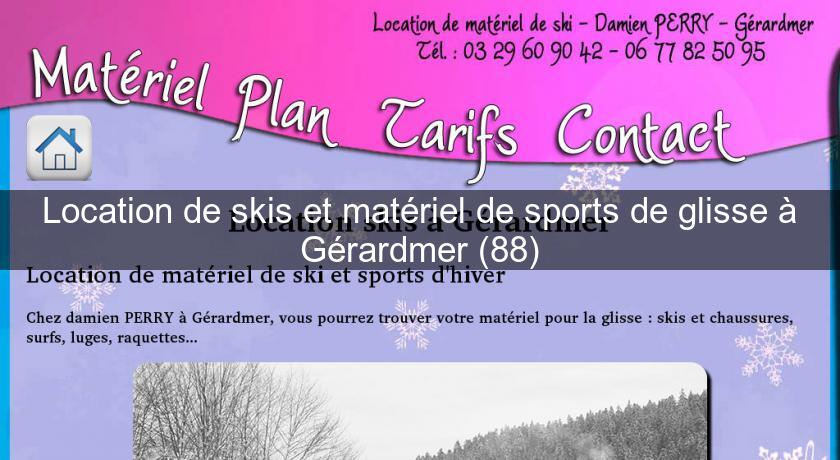 Location de skis et matériel de sports de glisse à Gérardmer (88) Location de skis et matériel de sports de glisse à Gérardmer (88)