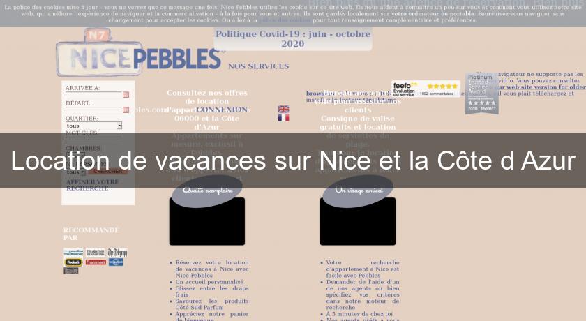Location de vacances sur Nice et la Côte d'Azur Location de vacances sur Nice et la Côte d'Azur