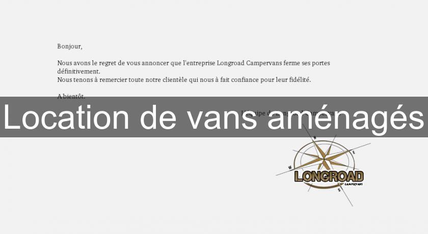 Location de vans aménagés Location de vans aménagés