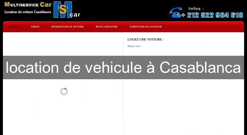 location de vehicule à Casablanca location de vehicule à Casablanca
