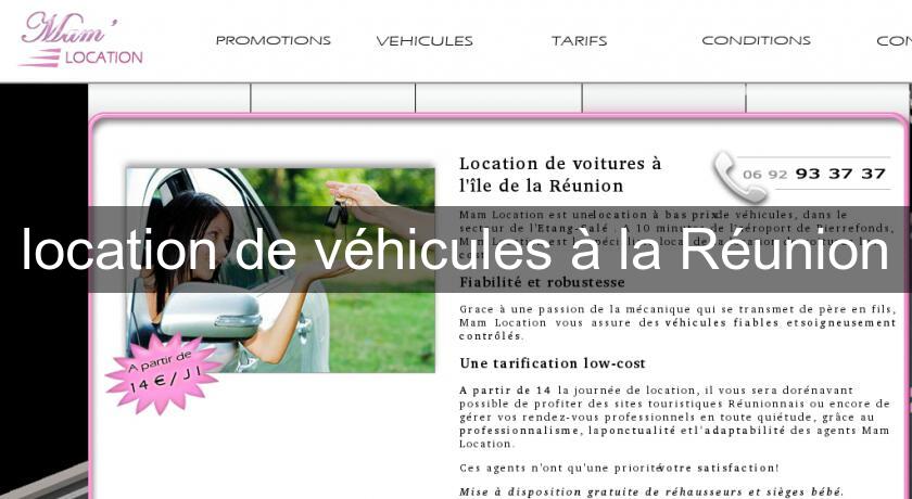 location de véhicules à la Réunion location de véhicules à la Réunion