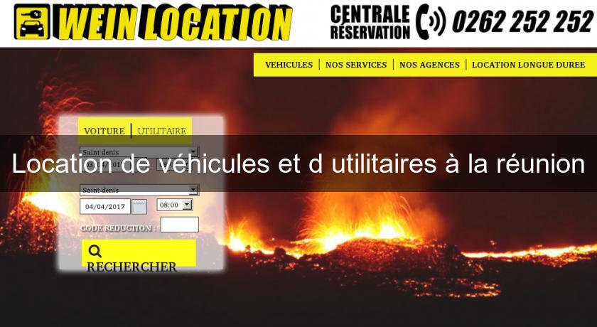 Location de véhicules et d'utilitaires à la réunion