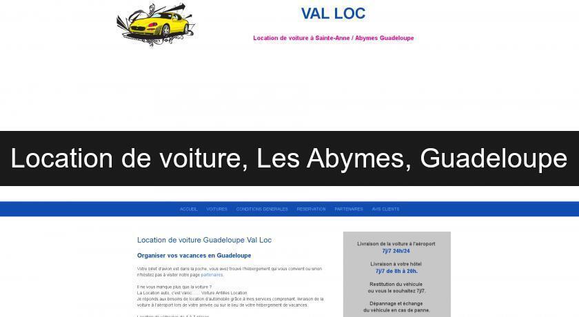 Location de voiture, Les Abymes, Guadeloupe