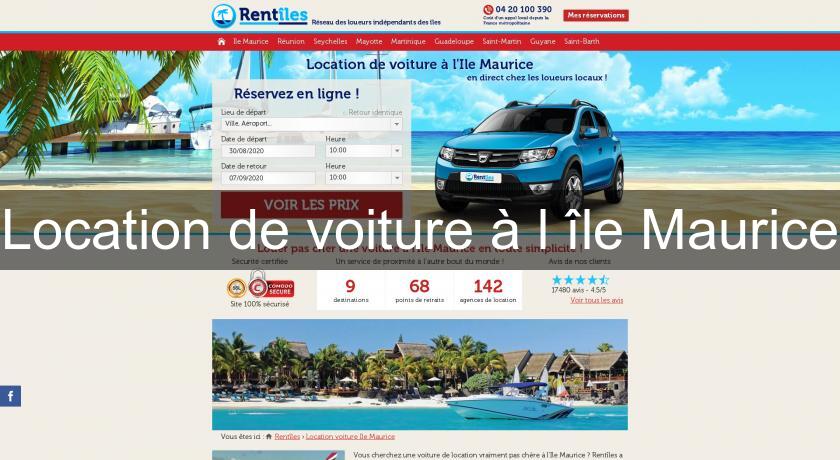 Location de voiture à l'île Maurice Location de voiture à l'île Maurice