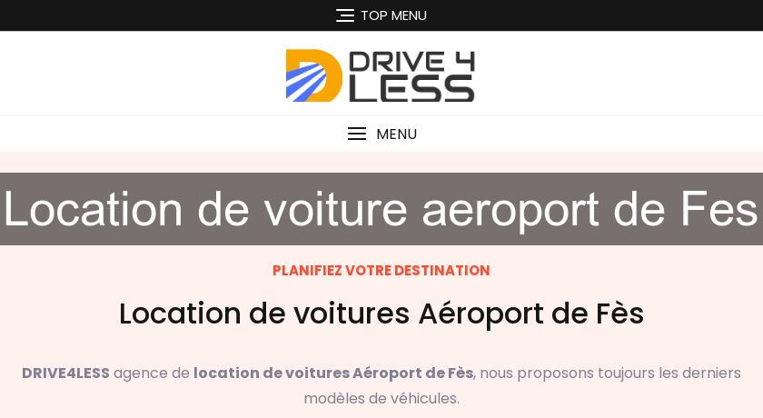 Location de voiture aeroport de Fes Location de voiture aeroport de Fes