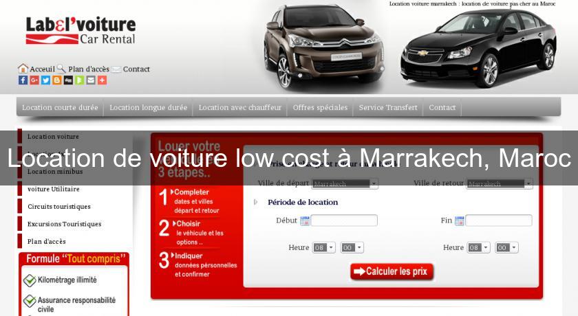 Location de voiture low cost à Marrakech, Maroc Location de voiture low cost à Marrakech, Maroc