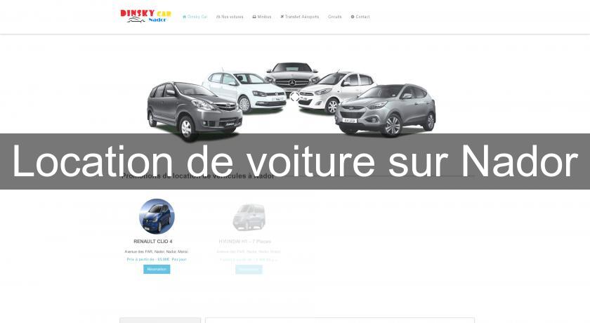Location de voiture sur Nador Location de voiture sur Nador