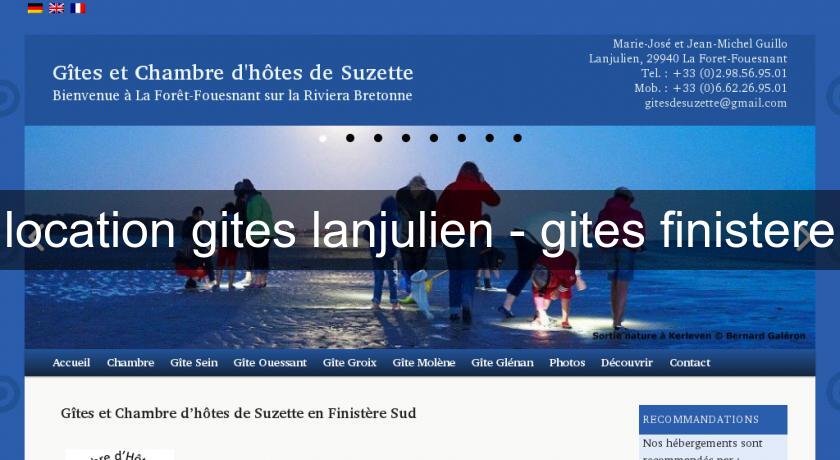 location gites lanjulien - gites finistere location gites lanjulien - gites finistere