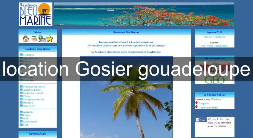 location Gosier gouadeloupe