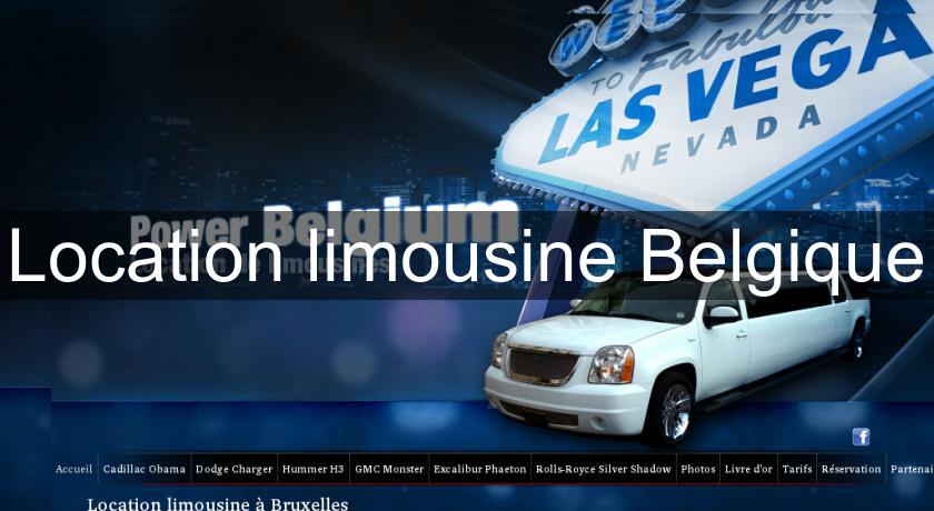 Location limousine Belgique