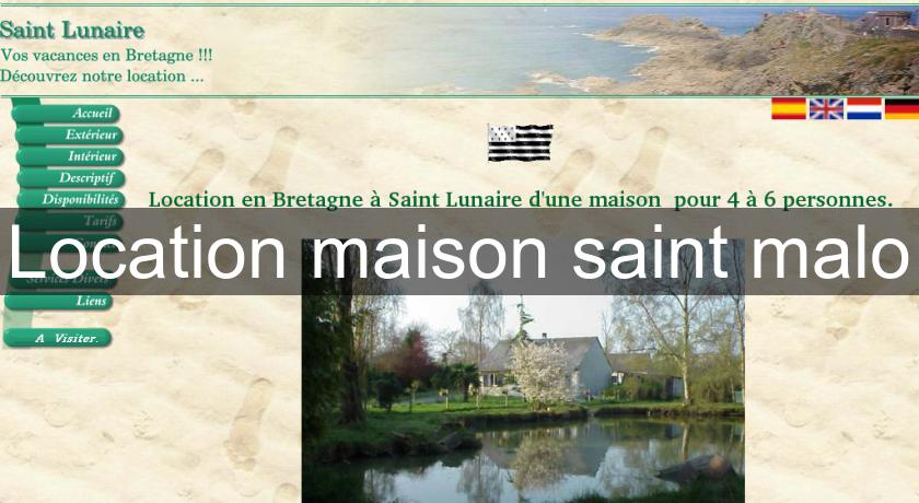 Location maison saint malo Location maison saint malo