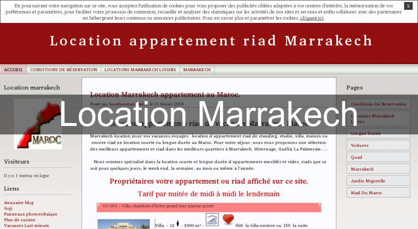 Location Marrakech Location Marrakech