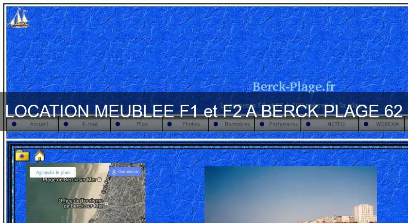 LOCATION MEUBLEE F1 et F2 A BERCK PLAGE 62