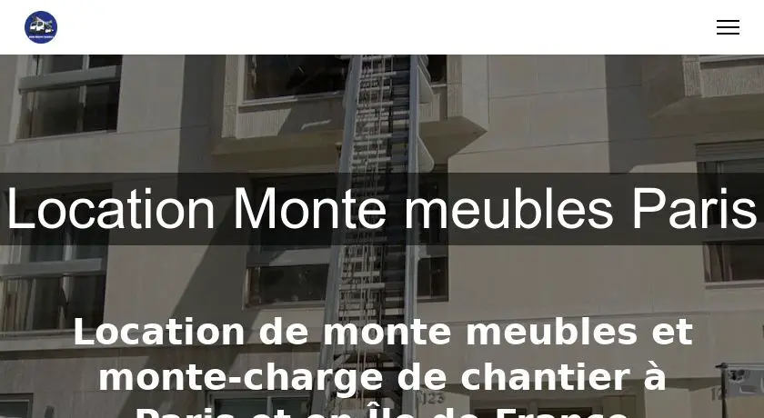 Location Monte meubles Paris