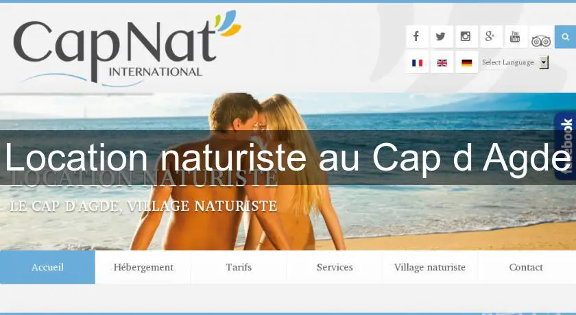 Location naturiste au Cap d'Agde