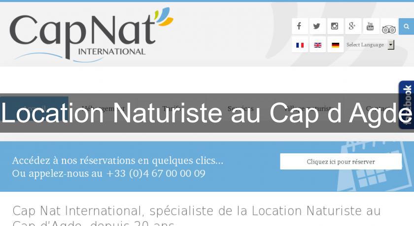 Location Naturiste au Cap d'Agde