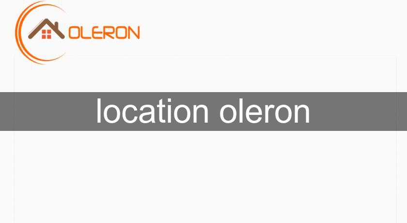 location oleron