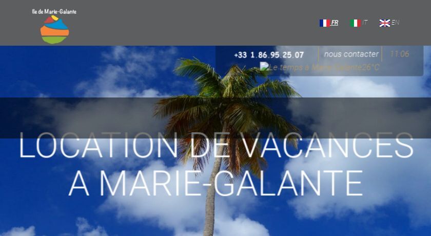 Location saisonnière | Ile de Marie-Galante